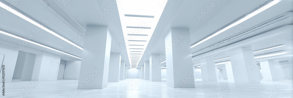 Aufkleber Modern Structural Reinforcement Blueprint Detailing Reinforced Concrete Columns and Foundation Slabs for Architectural Engineering and Construction Precision