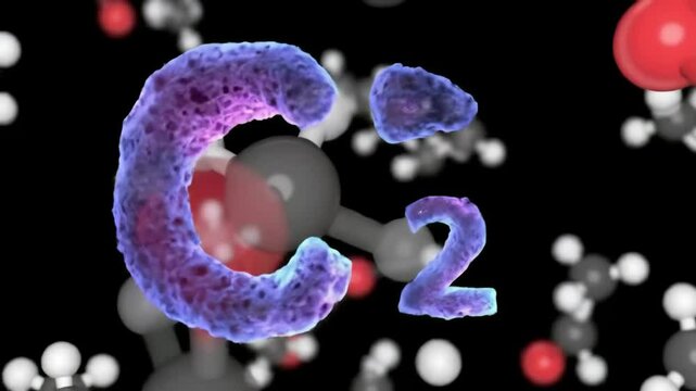 Abstract Representation of Chemical Structure in Digital Art Form