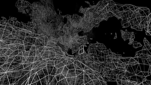 Wireframe Minimal Environment
