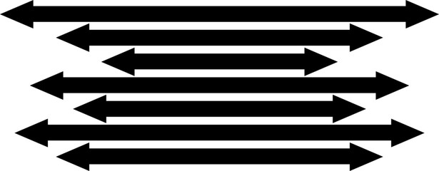 Fototapeta premium Abstract perspective line stripes arrow
