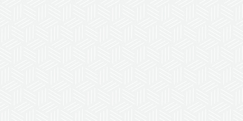 Seamless pattern with hexagon fabric geometric pattern. Abstract ornament chevron design background. Vector mosaic tile design closeup.	