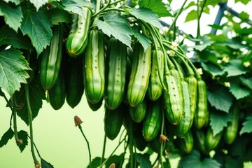 zucchini on the vine