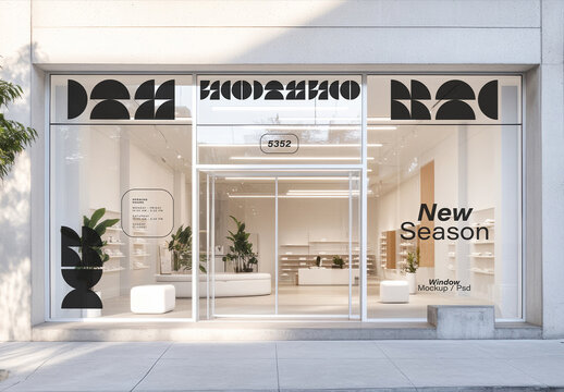 Fashion Storefront Mockup