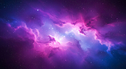 Cosmic Nebula Galaxy Space Background Purple Pink Hues Starry Night Celestial Exploration Universe Astronomy Science Fiction Fantasy Dreamlike Atmosphere