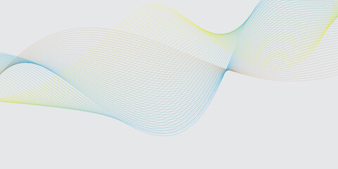 A colorfull webline and valleys is featured 
in an abstract background illustration 
