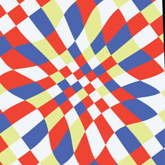 Obraz premium Abstract geometric seamless pattern. Vector illustration 