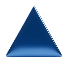 Cobalt Blue Triangle transparent background