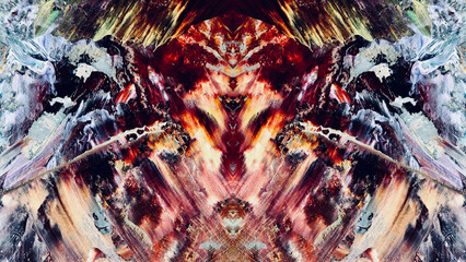 Abstract art background . Hand painting artwork on canvas .