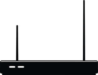 wireless router vector illustration