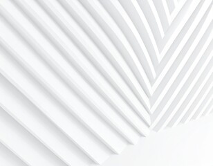 Obraz premium 3d illustration of abstract minimal architecture background, monochromatic geometric architectural