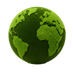 Green Planet A Lush Earth Representation transparent background