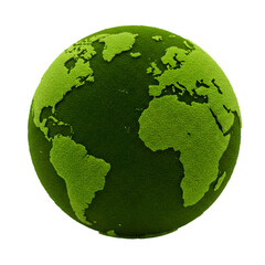 Green Earth Globe A Symbol of Sustainability transparent background