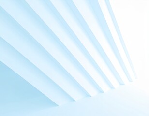 Obraz premium 3d illustration of abstract minimal architecture background, monochromatic geometric architectural