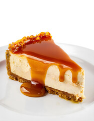 Caramel Drizzle Cheesecake