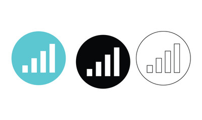 Antenna Signal Strength Icon Set