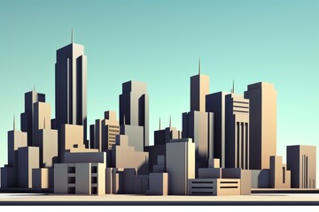 Urban city building architecture metropolis.