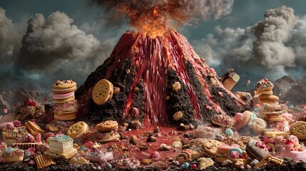 Chocolate Mountain explodes with delicious cookies