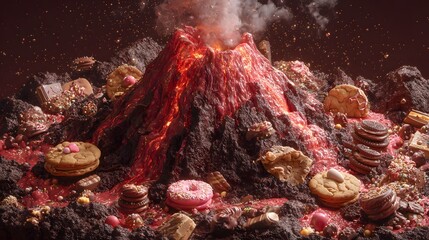 Chocolate Mountain explodes with delicious cookies