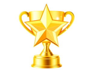 Golden Star Trophy for Achievement