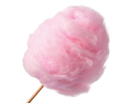 Candy cotton  isolated on transparent background png