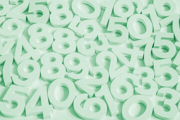 Digital background in soft pastel green tones.