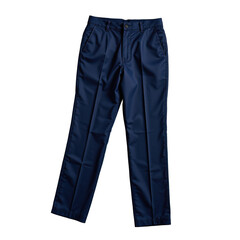 Crisp Navy Blue Trousers with Sleek Design and Versatile Style for Everyday Wear and Formal Occasions
