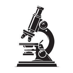 Classic Laboratory Microscope Icon