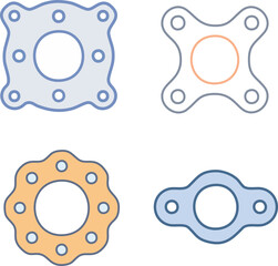 set of vector gasket