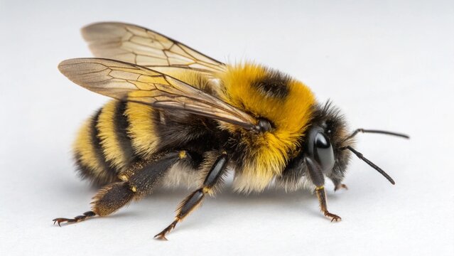 Field Cuckoo Bumblebee on studio background