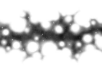 丸 光 漫画 カケアミ トーン モノクロ　背景 グラフィック イラスト