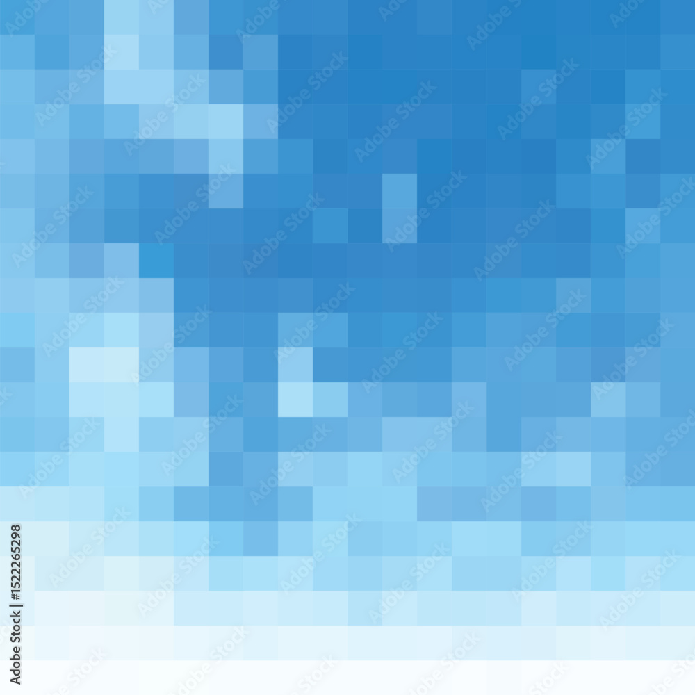 Aufkleber blue abstract background. abstract square background. square in blue gradient color. modern geometri