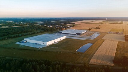 Efficient water and fire protection in industrial complex