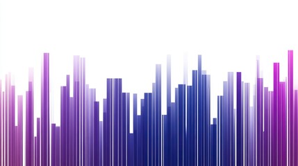 Abstract Gradient Background with Vertical Lines in Shades of Blue and Pink, Suitable for Modern Design Concepts and Creative Projects