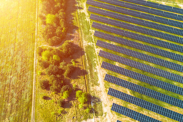 Renewable power supply in European country