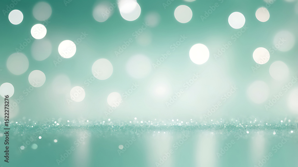 Poster elegant abstract blue background with soft bokeh lights, smooth texture, modern gradient design, min