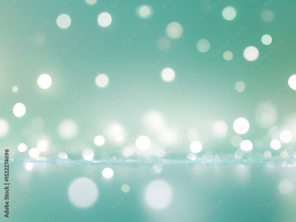 Poster elegant abstract blue background with soft bokeh lights, smooth texture, modern gradient design, min