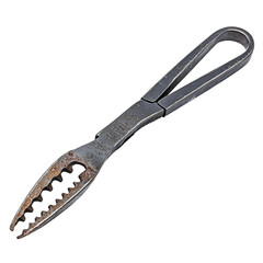 Obraz premium The intricate tool captures the essence of utility. Highlighting the sharp precision of metal.