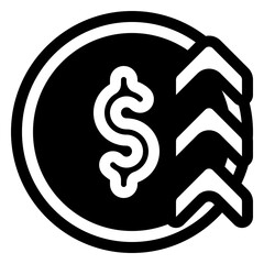 Fototapeta premium profit icon
