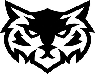 Flat cat, tiger, and wolf face icons in vector style. Great for storytelling, branding, or learning tools.