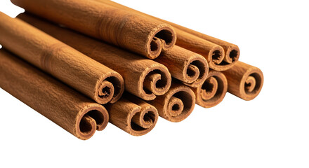 Cinnamon sticks close up