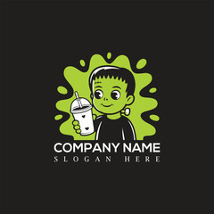 cartoon mascot logo