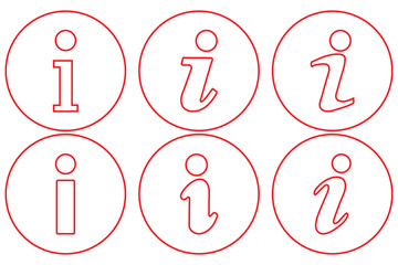 information icon set. info button. info symbol flat style. Information icon collection. Info icons Info Point Icon Black. Help Logo. Info simple set vector icon.