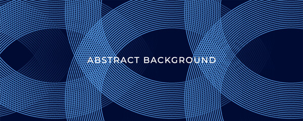 abstract dark background with glowing lines circles