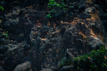 cave in the cave in the mountains