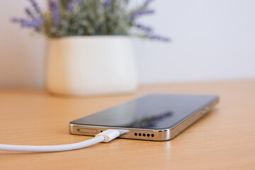 Smartphone charging