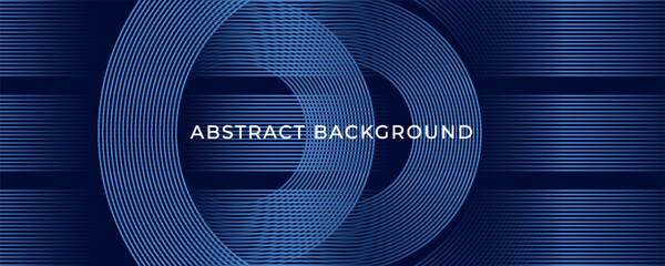 abstract dark background with glowing lines circles