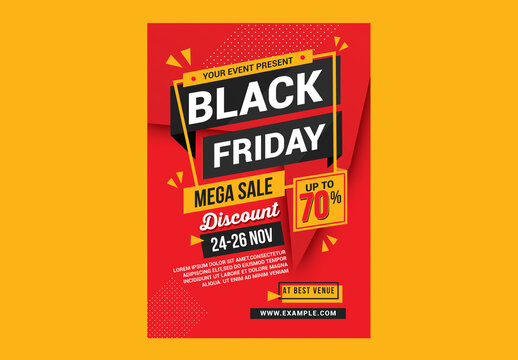Black Friday Event Flyer