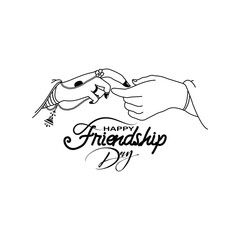 happy friendship day social media post