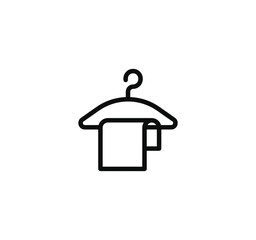 Hotel restaurants set of web icons in line style. Hotel and vacation icons for web and mobile app. Hotel services, recreational rest, relax, travel