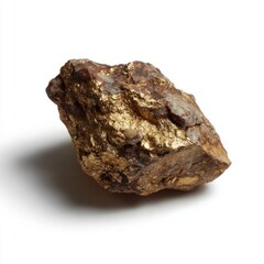 Gleaming gold nugget entices treasure hunters and alchemists, evoking Earth Day's hidden riches and Prosperity Day dreams